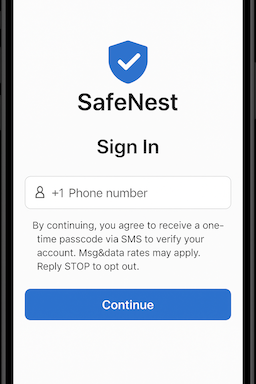 Sign-In Consent Screen